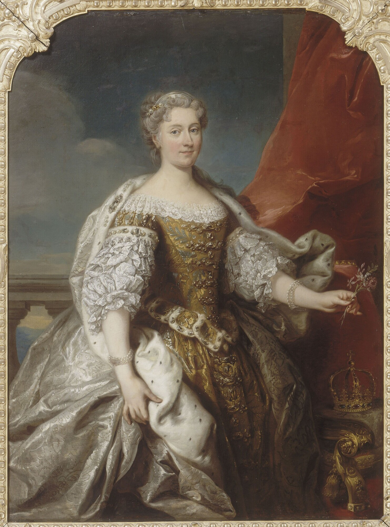 Catherine Opalińska, Queen of Poland by Jean-Baptiste van Loo