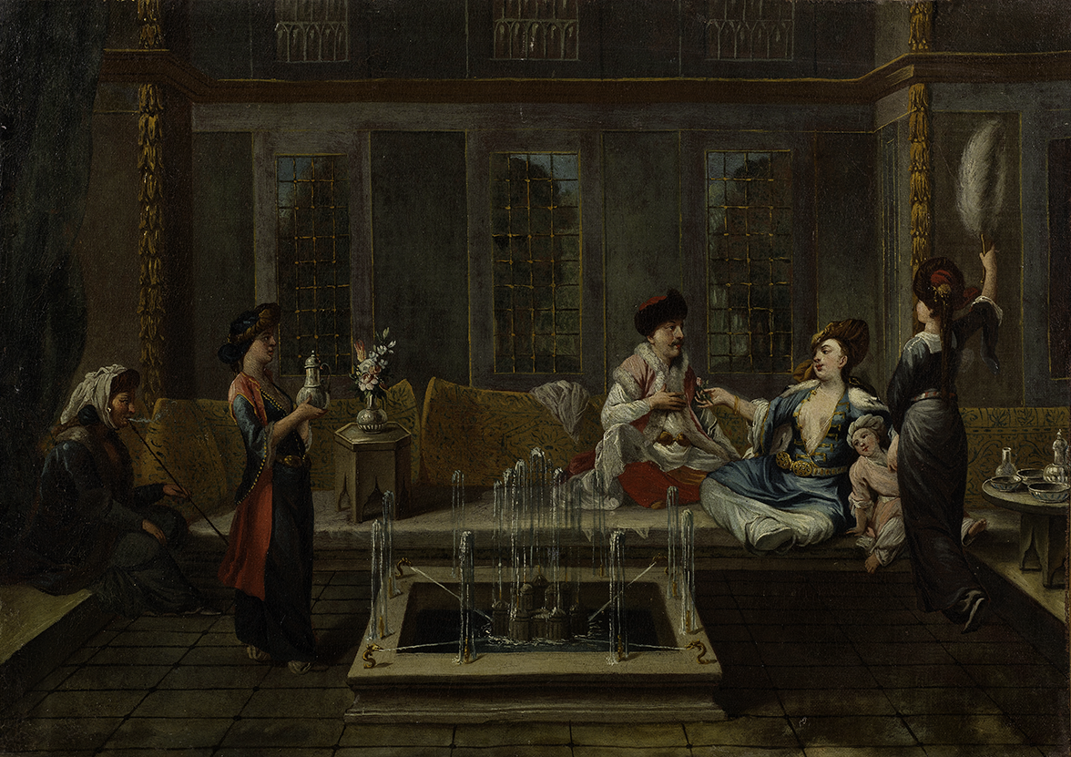 The Conversation by Jean Baptiste Vanmour