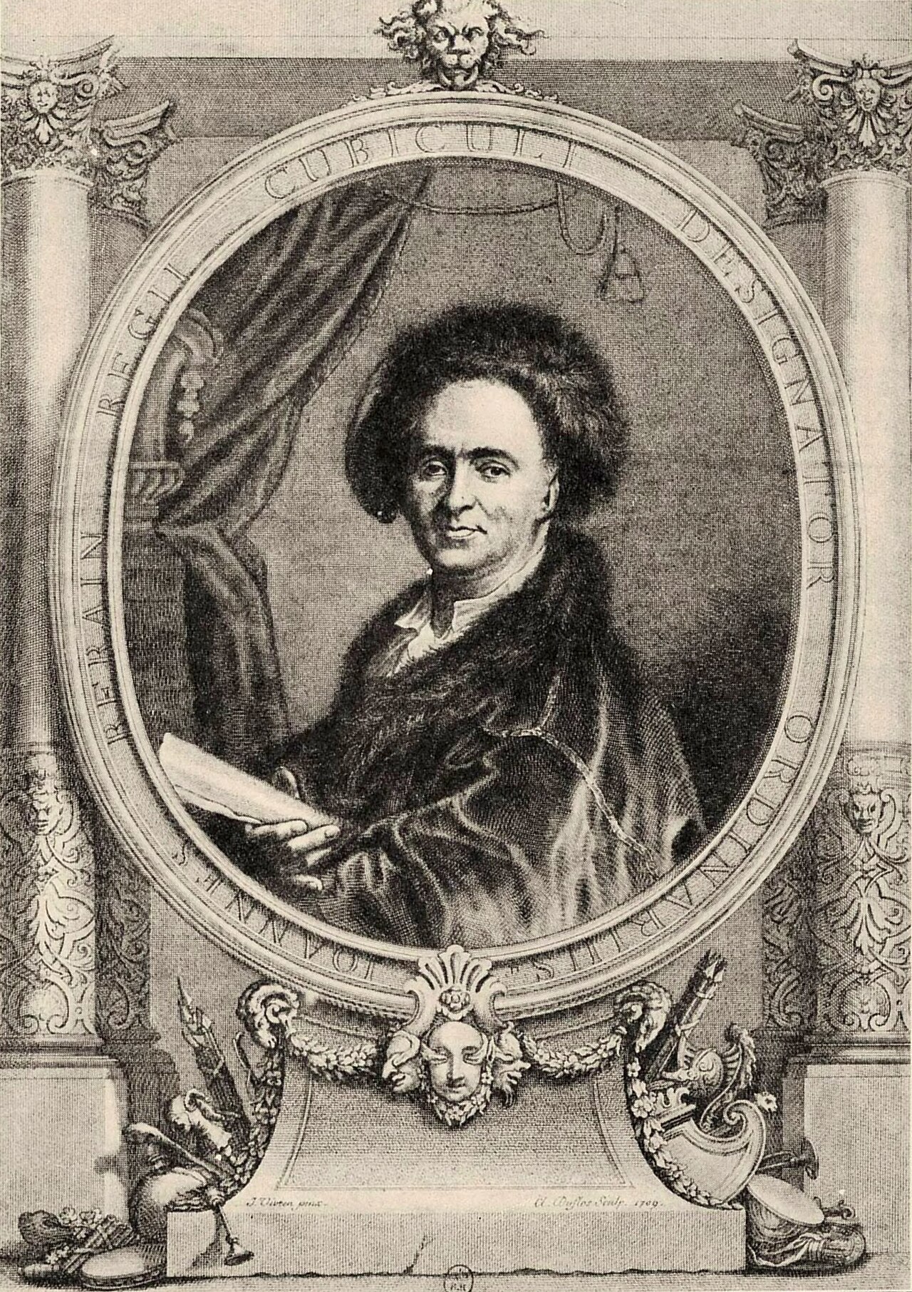Portrait of Jean Bérain the Elder