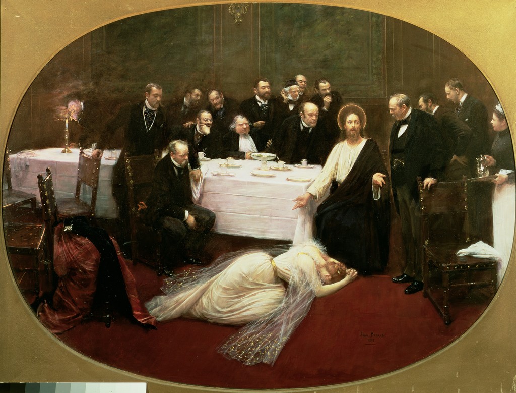 St. Mary Magdalene in the House of Simon the Pharisee by Jean Béraud