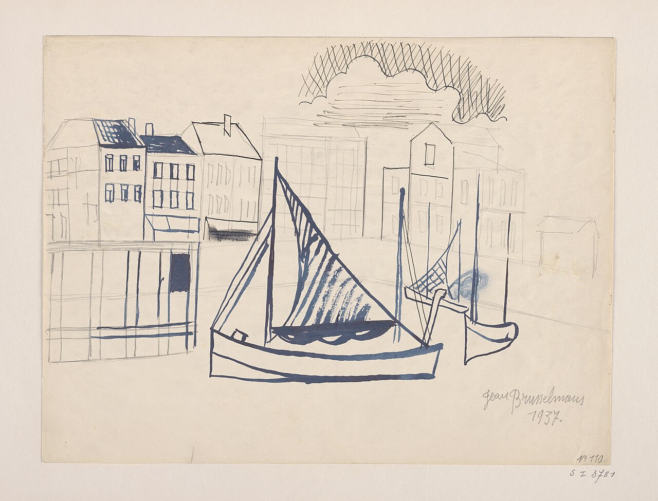 Boats by Jean Brusselmans