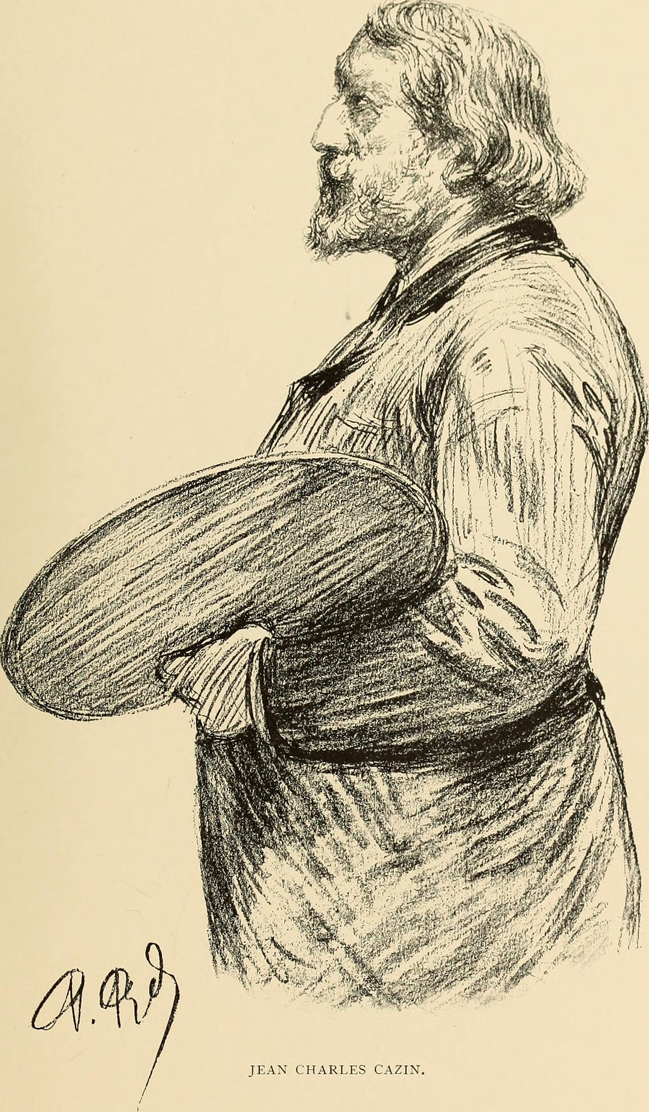 Portrait of Jean-Charles Cazin