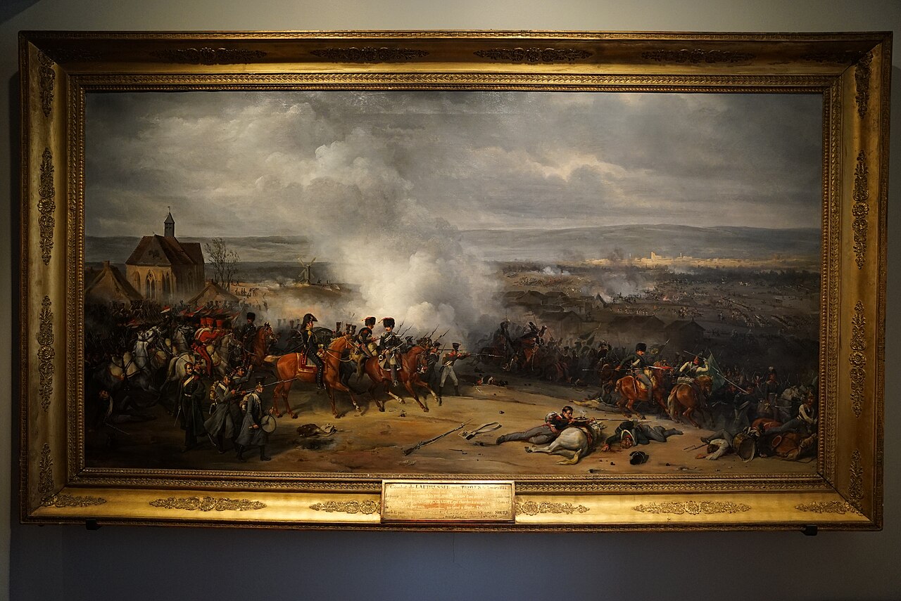 Combat of Laubressel by Jean-Charles Langlois