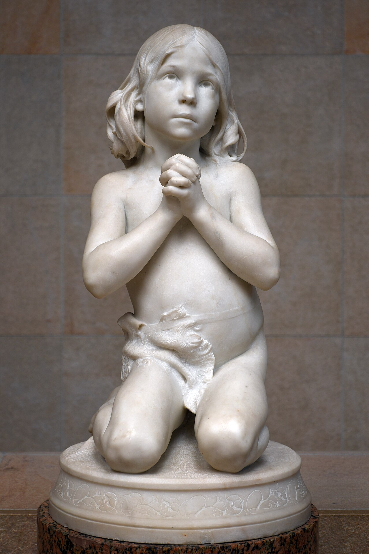John the Baptist by Jean Dampt