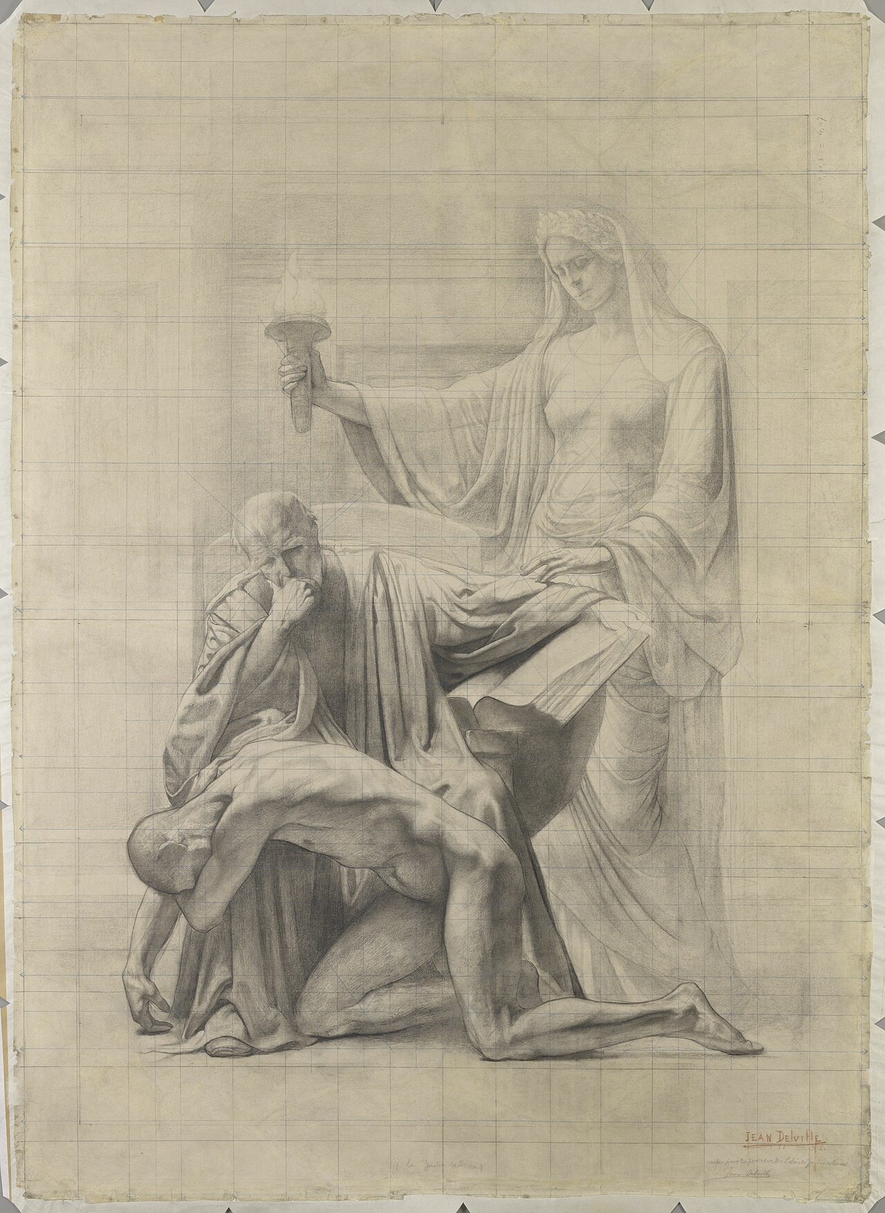 Modern Justice by Jean Delville