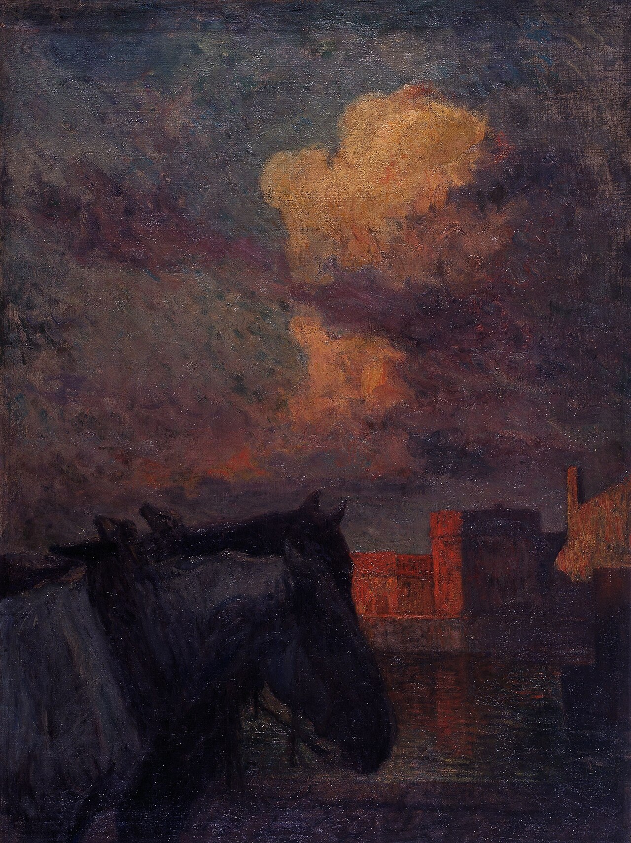 Evening Glow by Jean Delvin