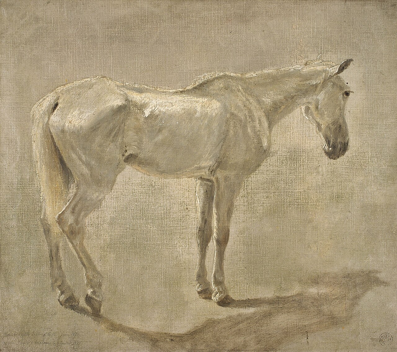 The White Horse by Jean Delvin