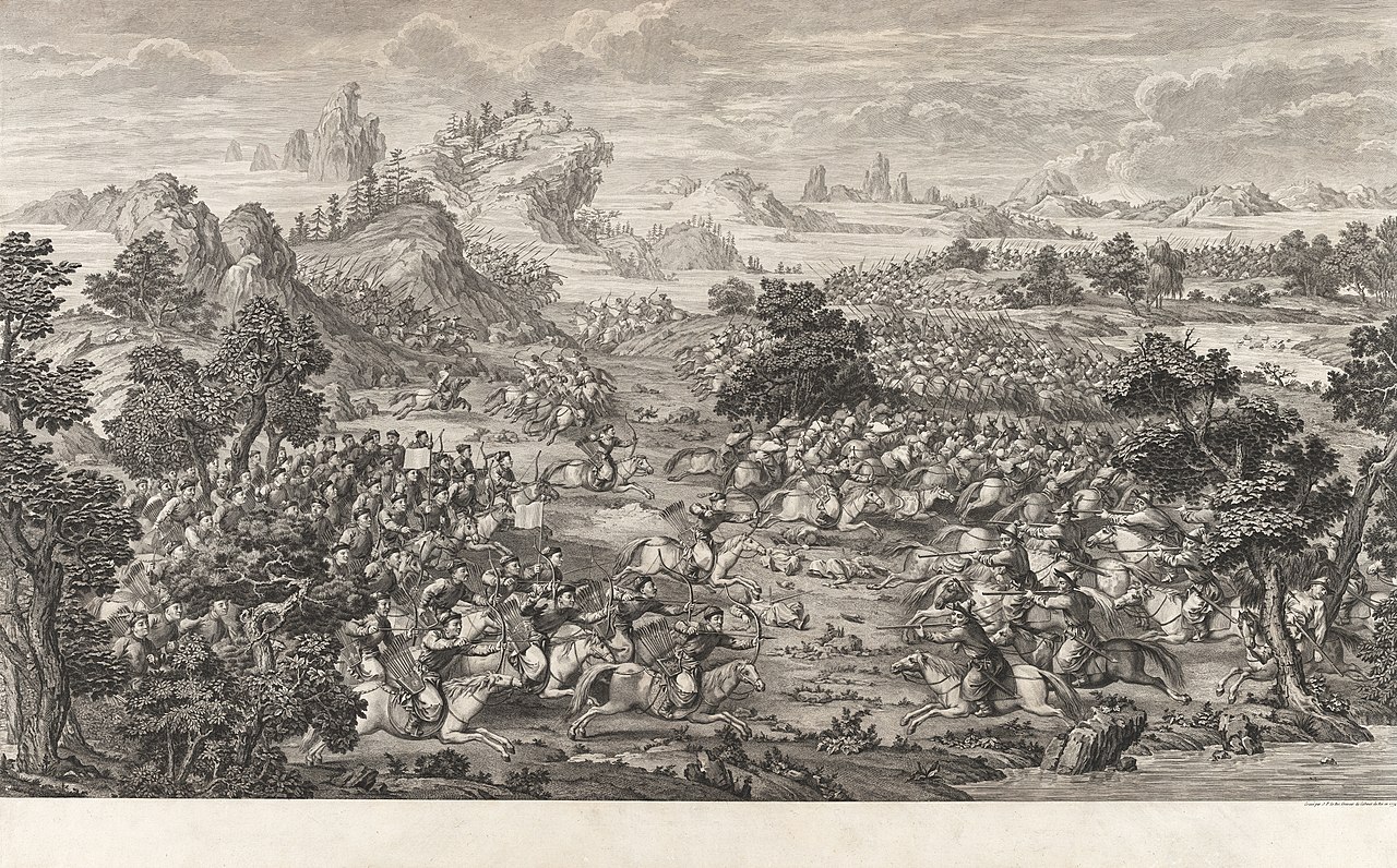 Victory of Khorgos by Jean Denis Attiret
