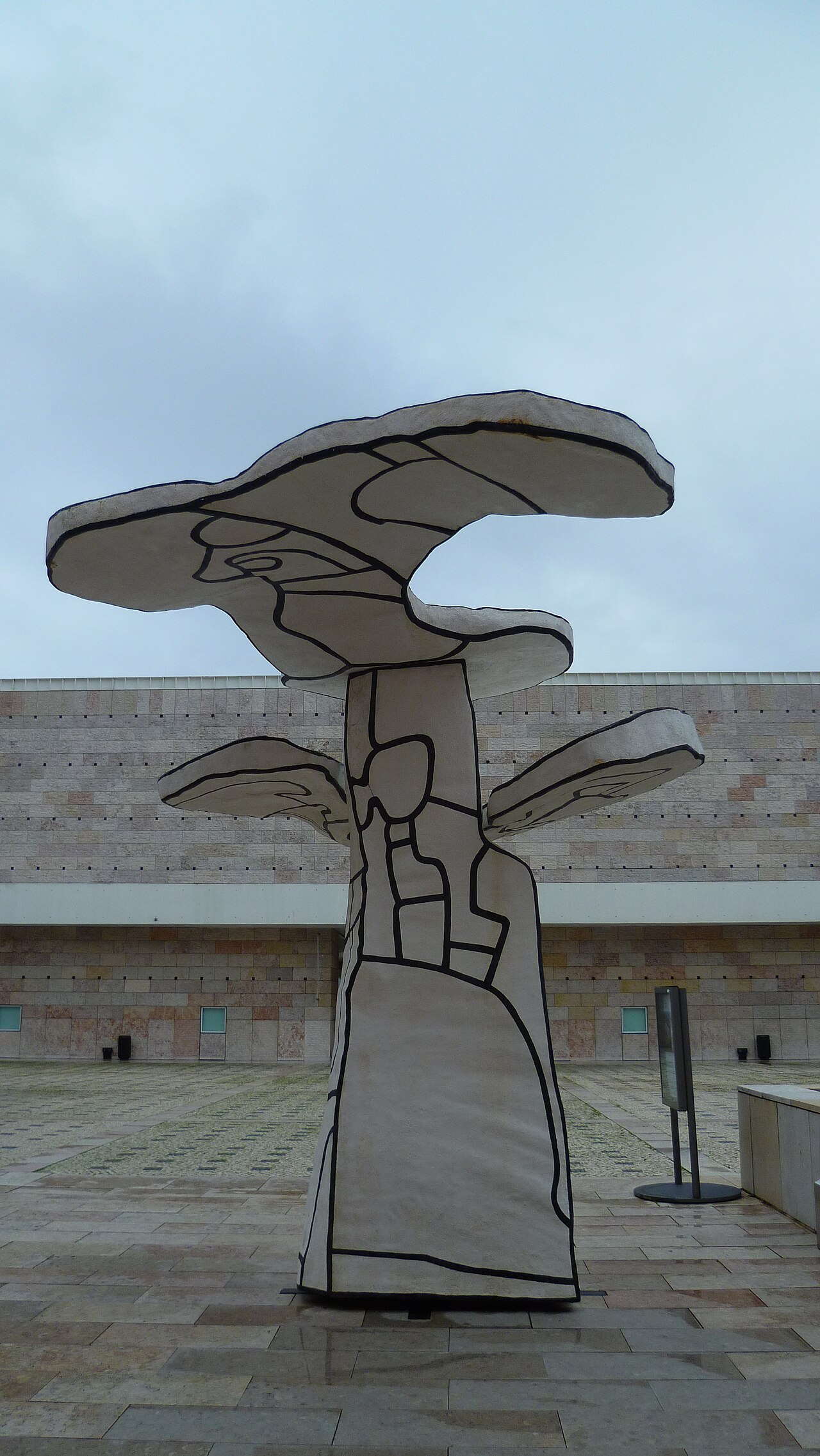Arbre biplan by Jean Dubuffet
