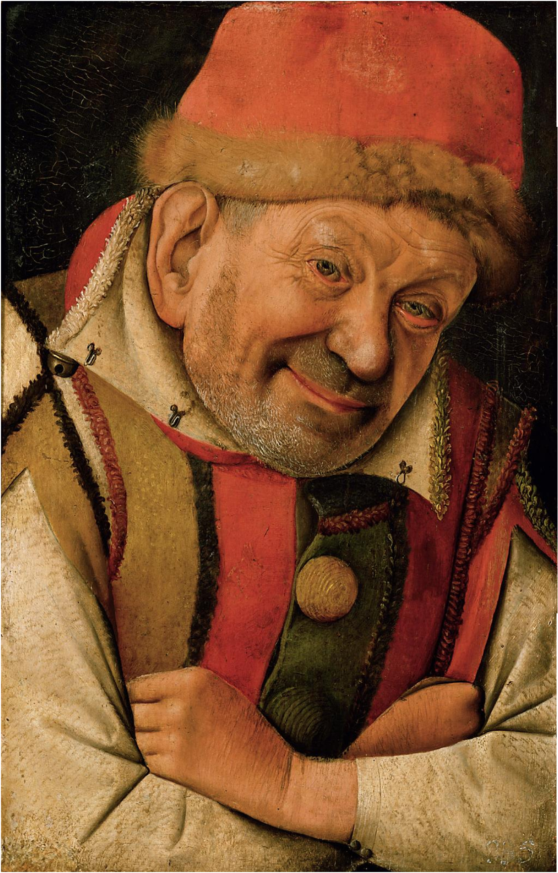 Portrait of the court jester Gonella by Jean Fouquet