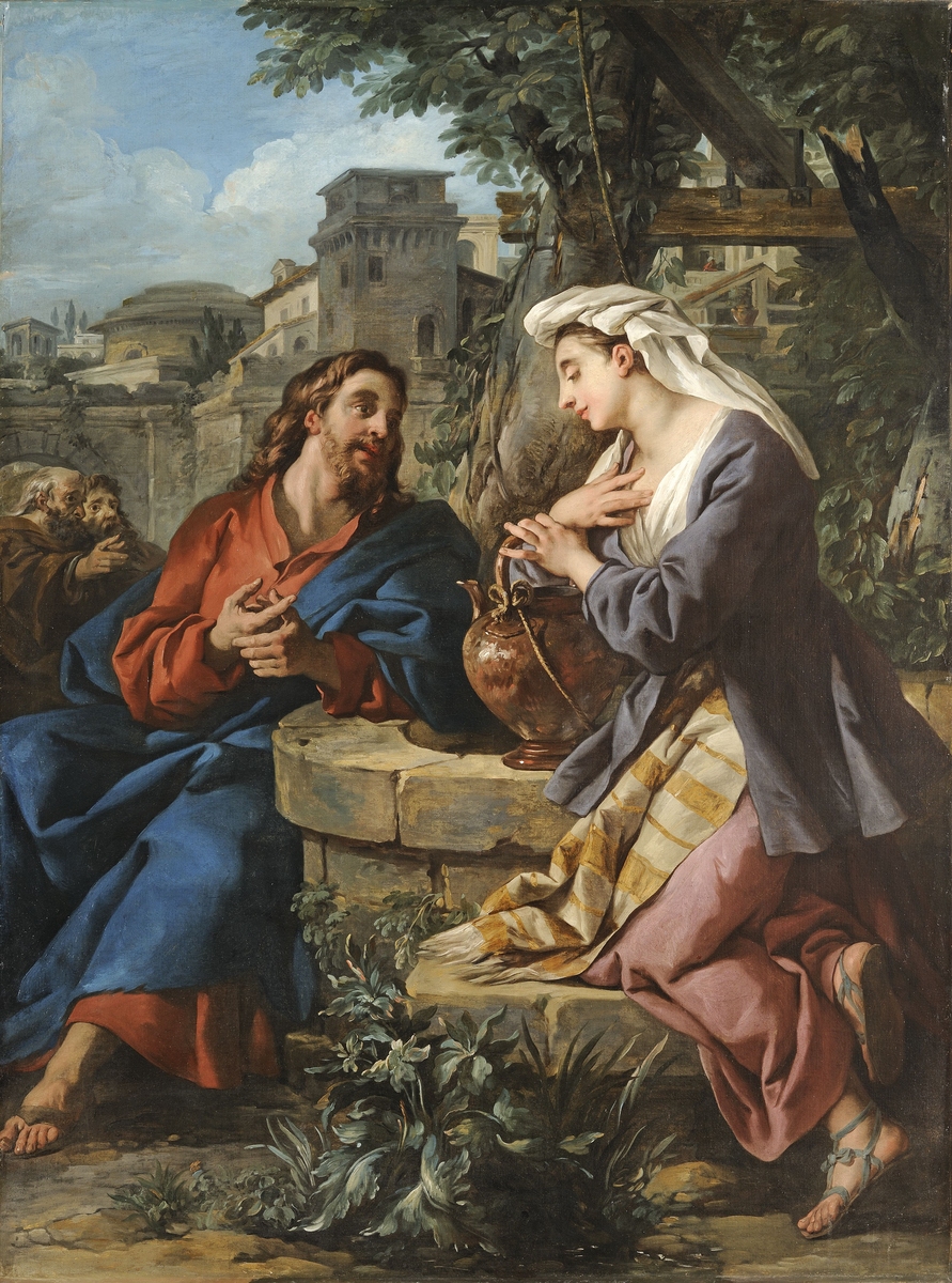 Christ and the Samaritan Woman by Jean-François de Troy