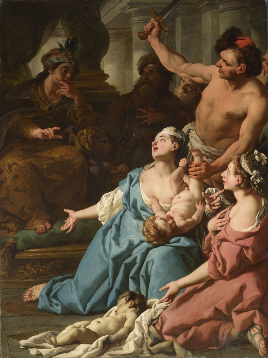 The Judgement of Solomon by Jean-François de Troy