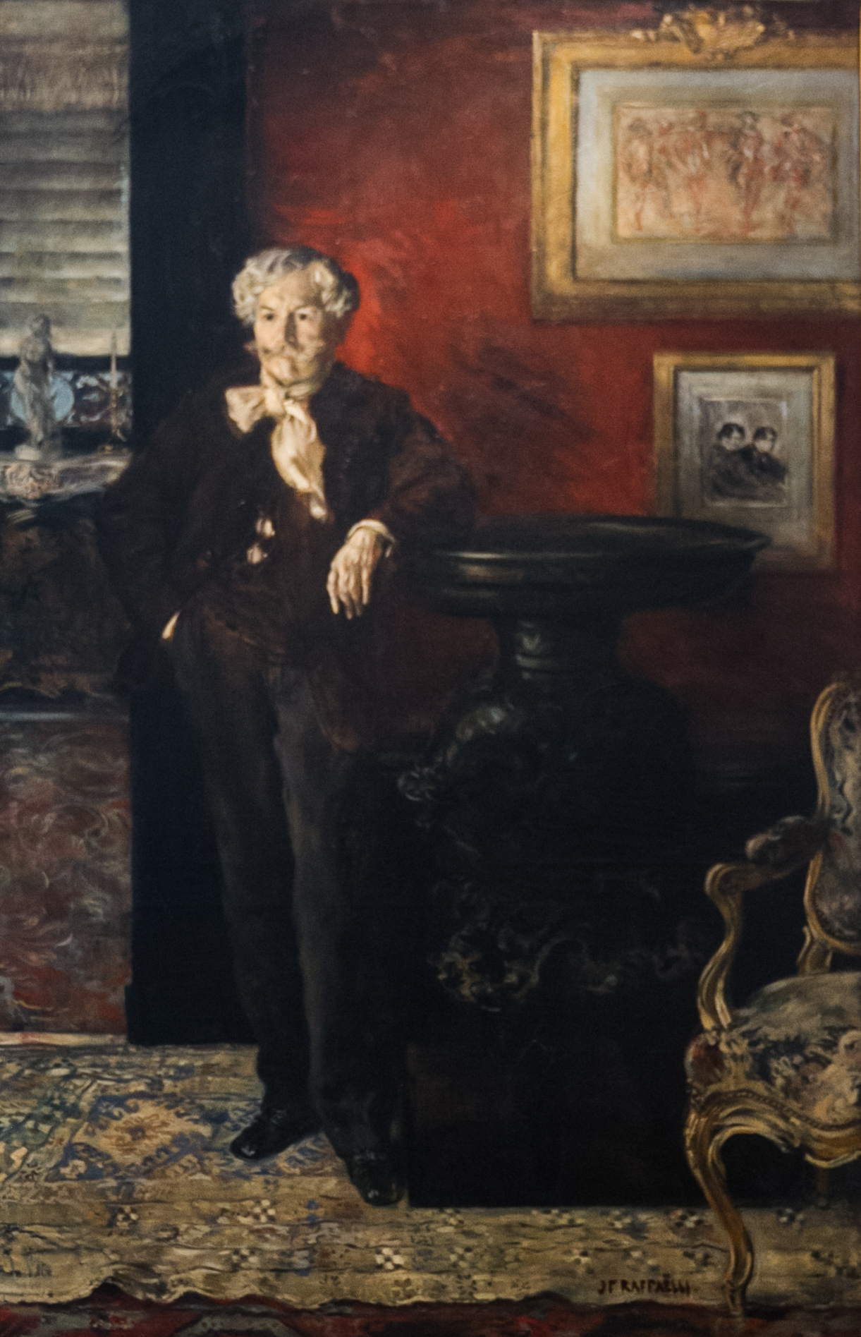 Portrait d'Edmond de Goncourt by Jean-François Raffaëlli
