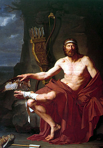 Philoctetus on the Island of Lemnos by Jean Germain Drouais