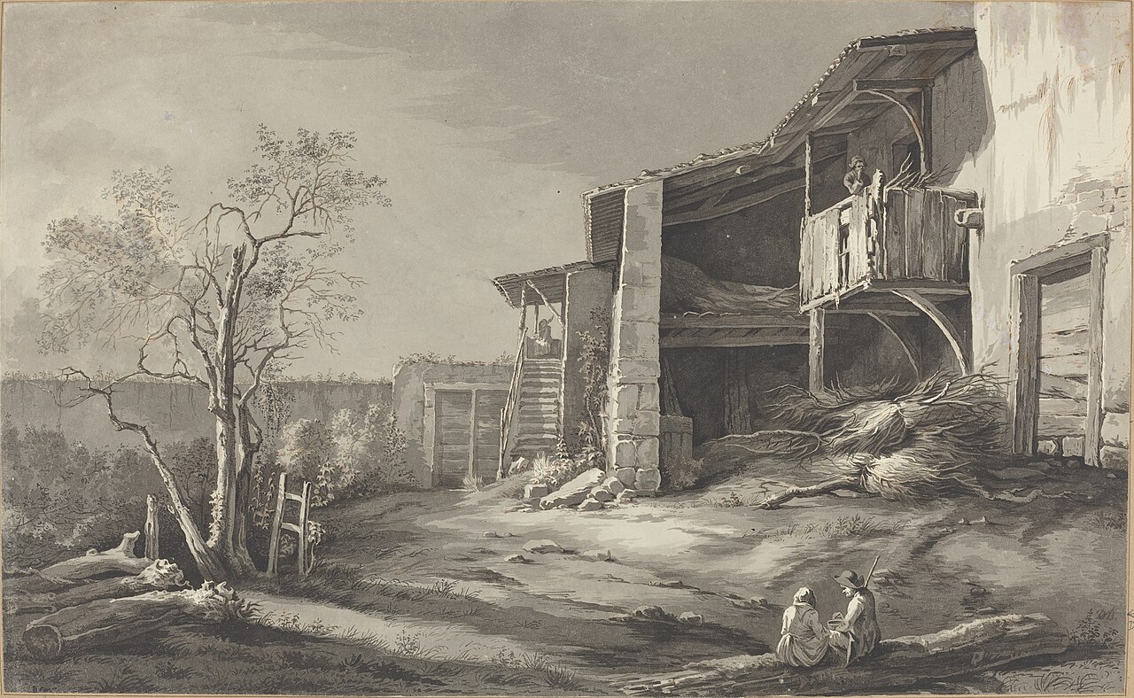 A Farmyard by Jean-Jacques de Boissieu