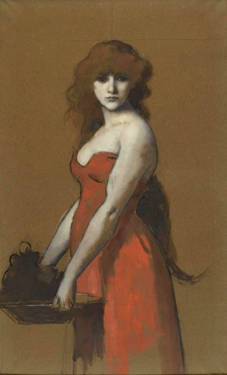 Herodias by Jean-Jacques Henner