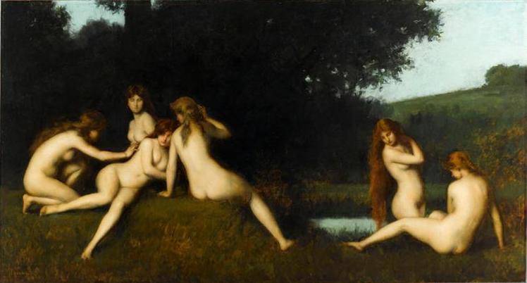 The Naiads by Jean-Jacques Henner