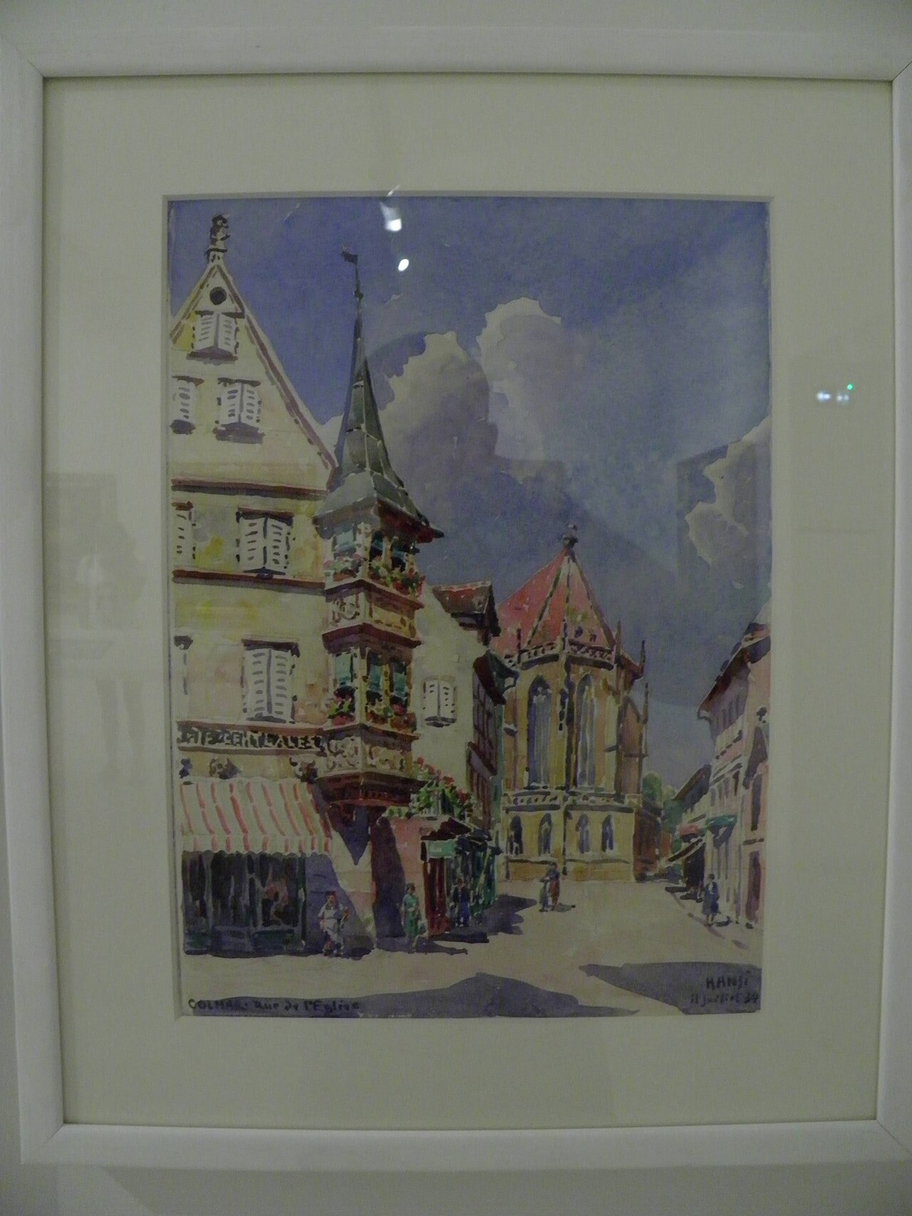 Hansi - Colmar, rue de l'Église by Jean-Jacques Waltz