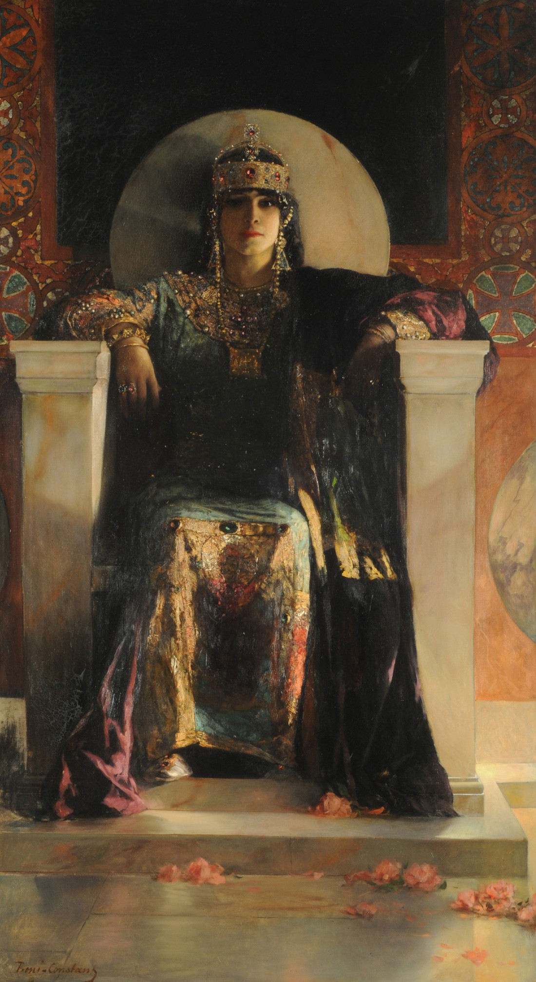 Empress Theodora by Jean-Joseph Benjamin-Constant