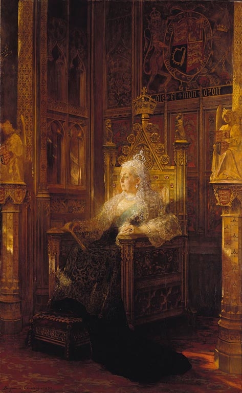 Queen Victoria (1899) by Jean-Joseph Benjamin-Constant