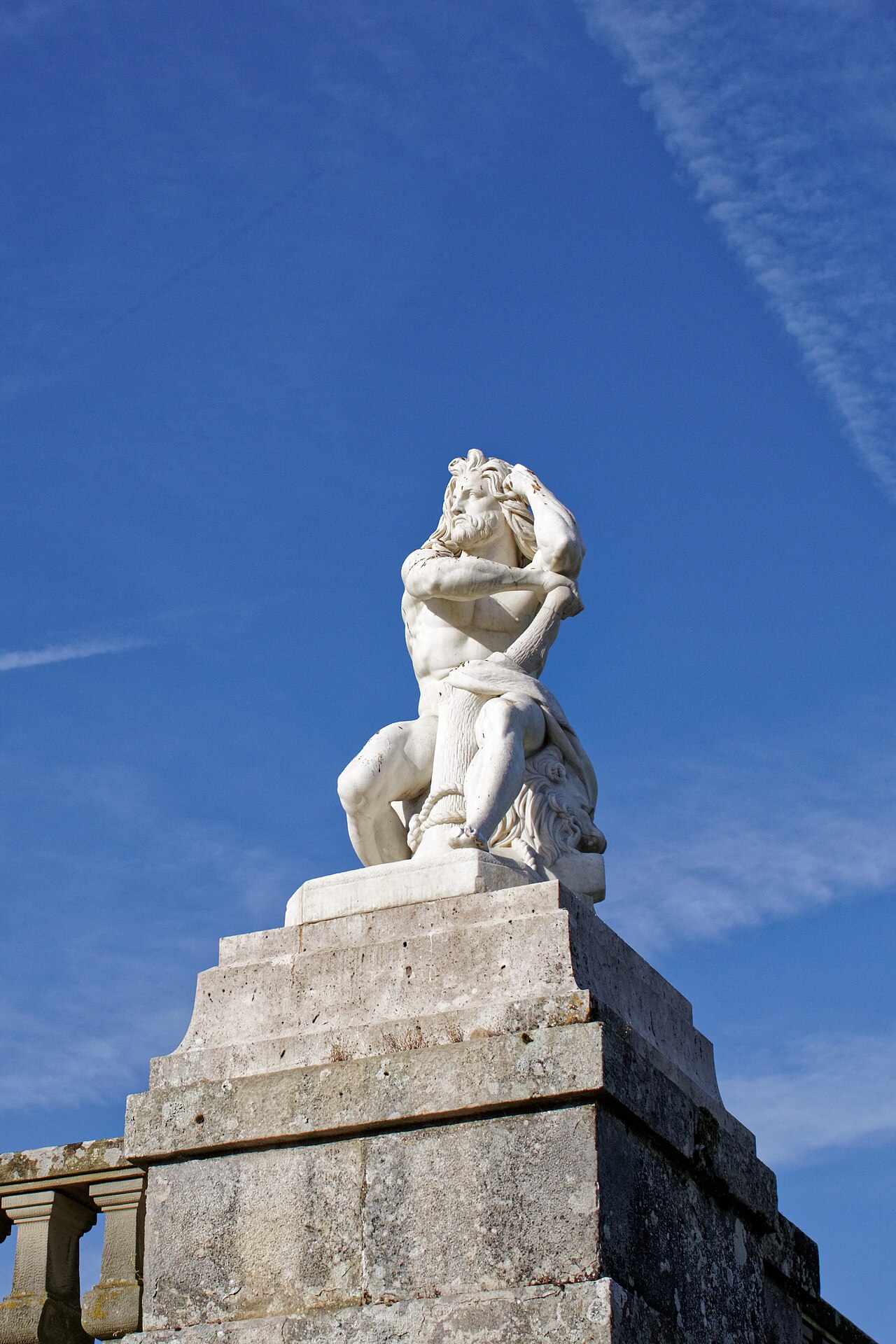 Adam après sa chute by Jean-Joseph Perraud