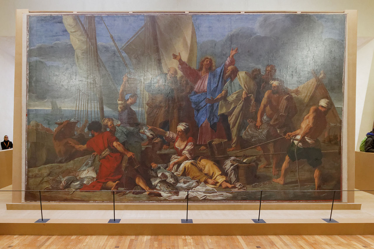 The Miraculous Draught by Jean Jouvenet