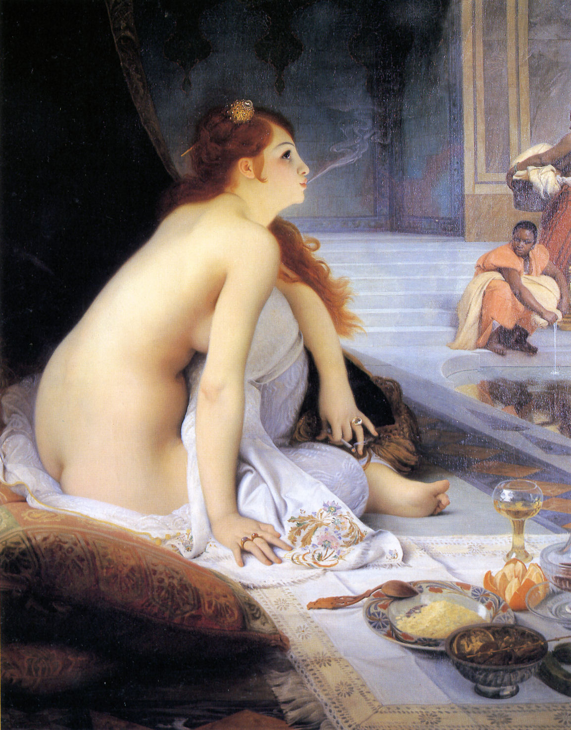 The White Slave by Jean-Jules-Antoine Lecomte du Nouÿ