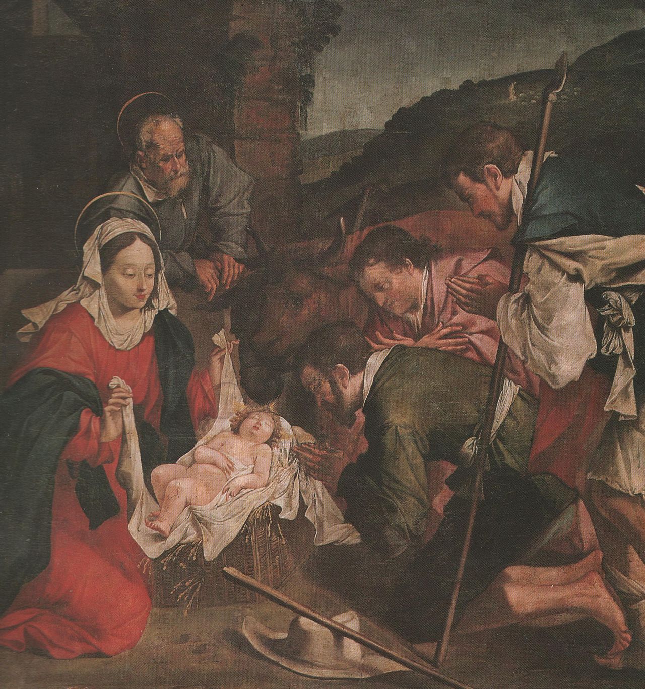 The Adoration of the Shepherds by Jean LeClerc