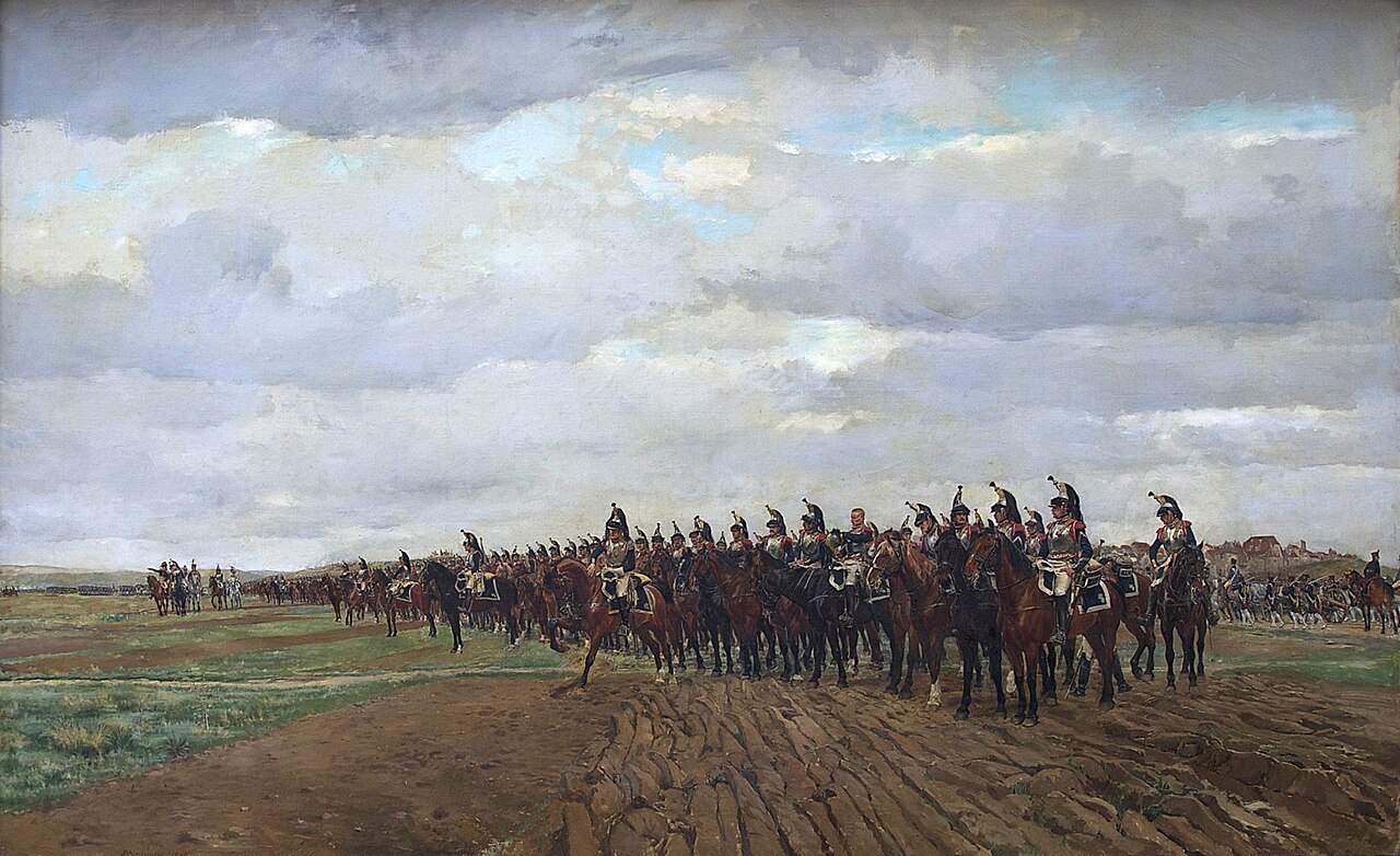 1805, Cuirassiers Before the Charge by Jean-Louis-Ernest Meissonier