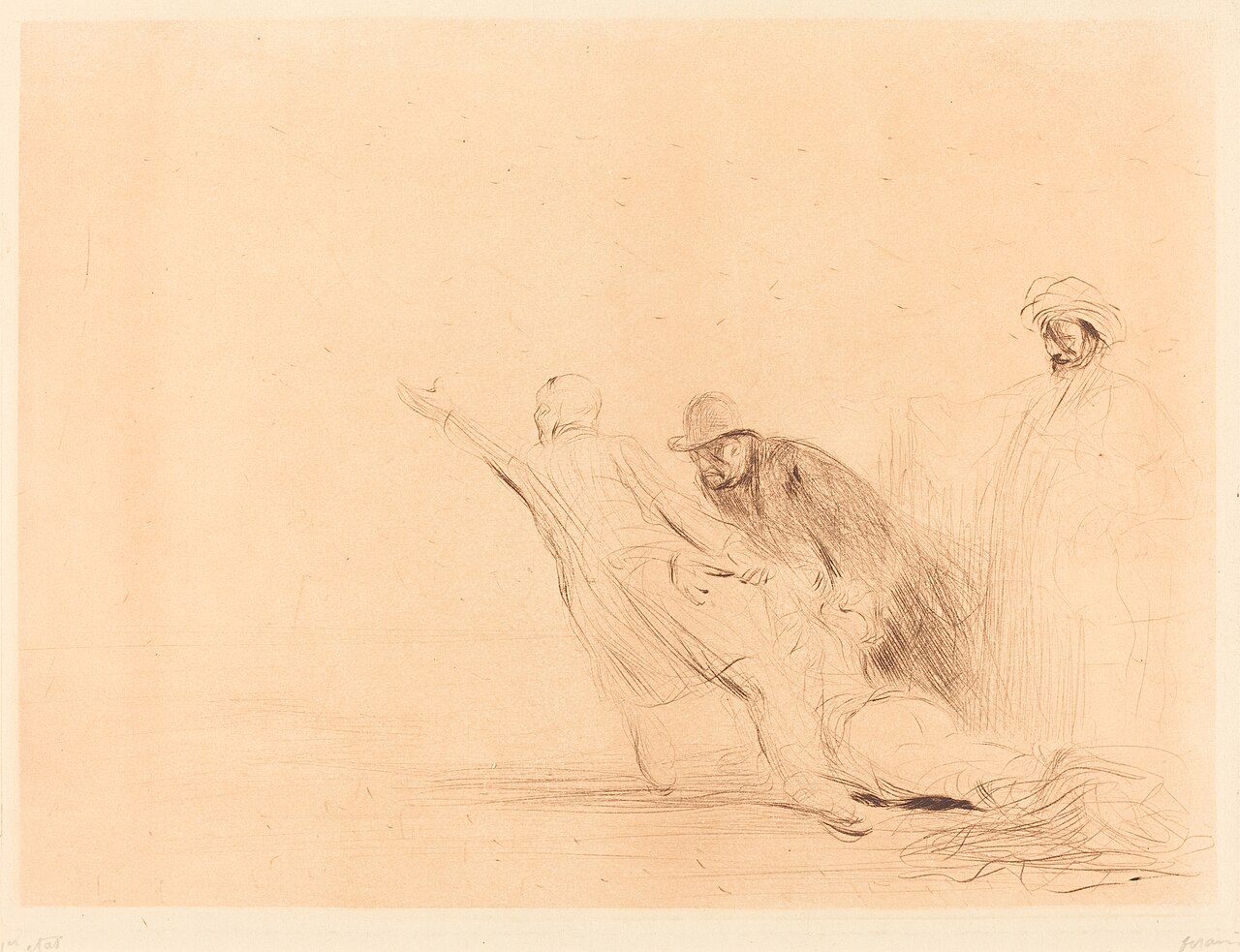 The Adulteress (third plate by Jean-Louis Forain