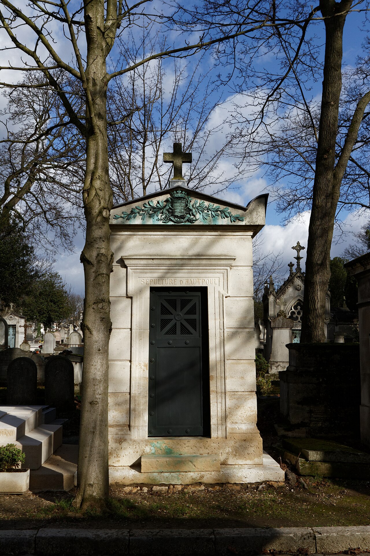Grave of Hautpoul by Jean-Louis Jaley