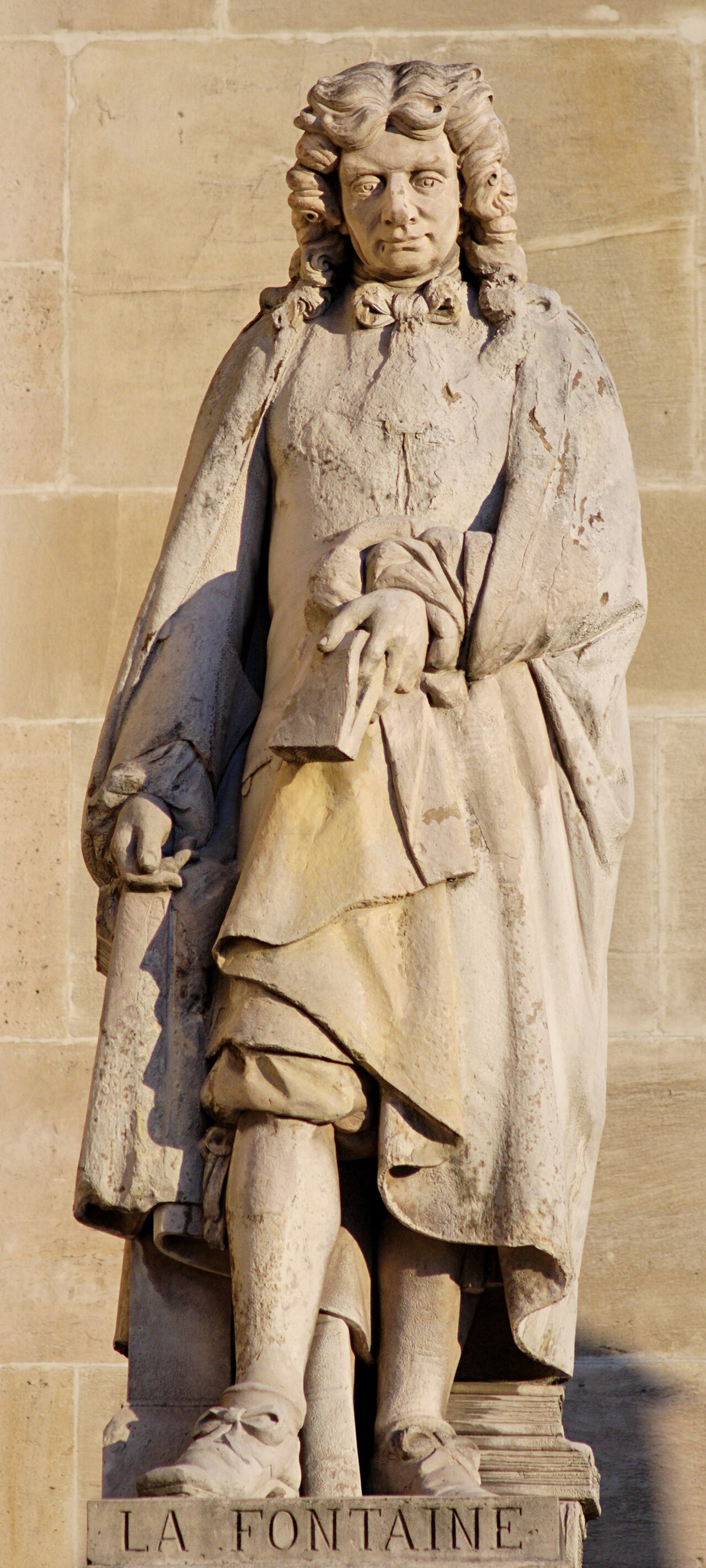 Jean de La Fontaine by Jean-Louis Jaley