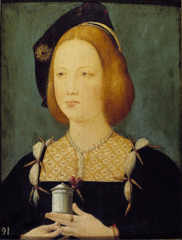 Mary Tudor, Queen of France (1496-1533) by Jean Perréal