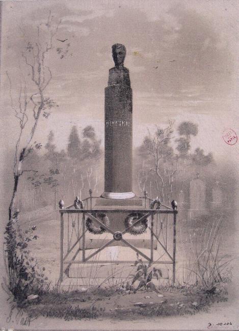Grave of Charles-Gabriel Potier by Jean-Pierre Dantan