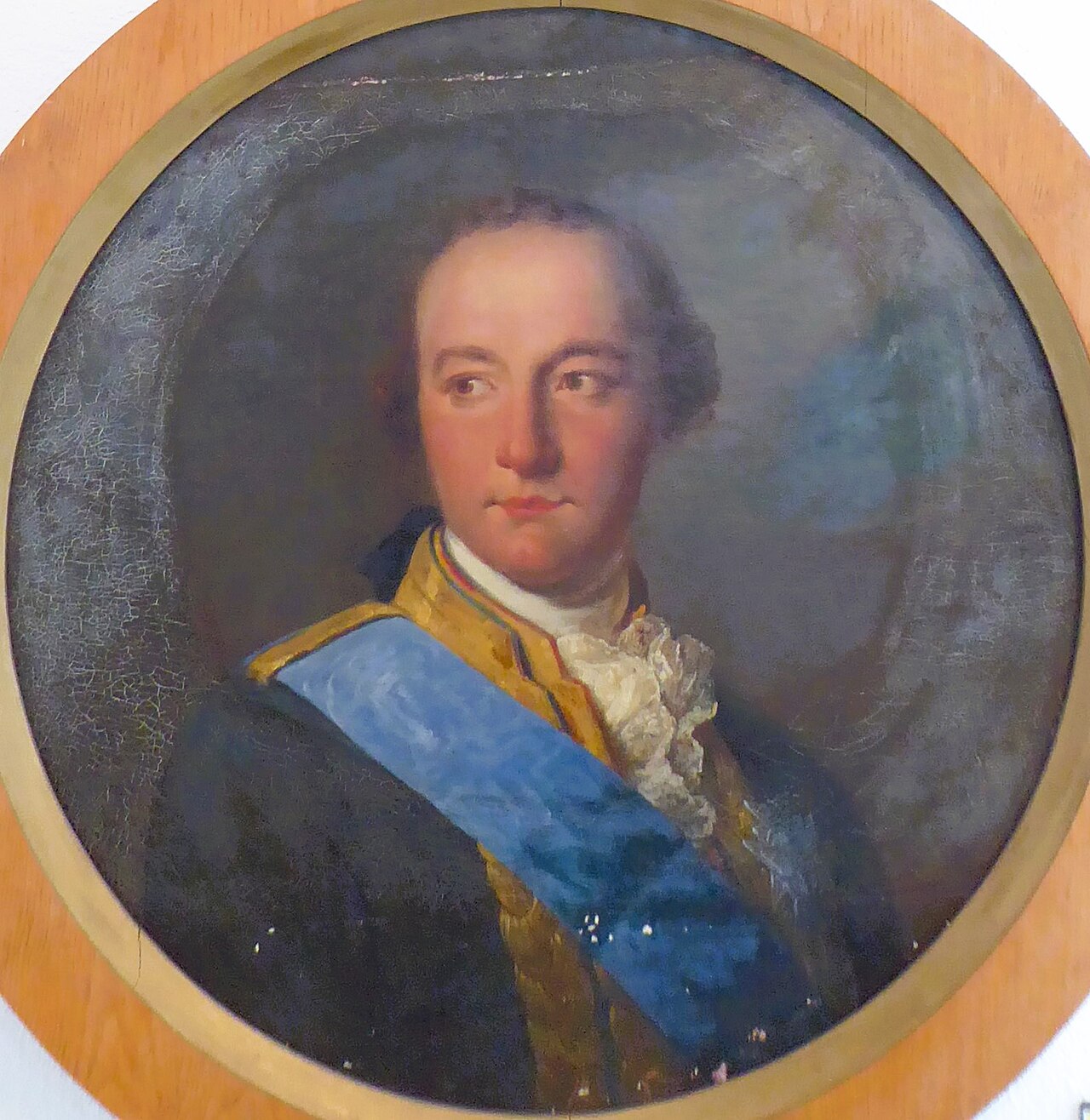 portrait of Louis Philippe Joseph de Bourbon, duc d'Orléans (1747-1793) by Jean-Pierre Franque