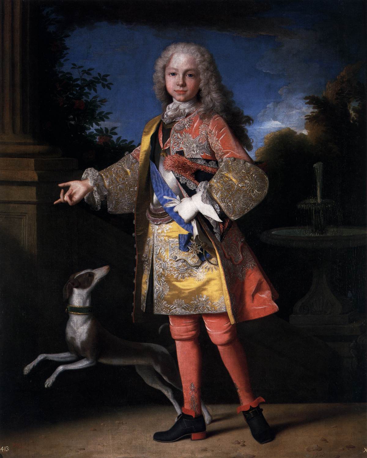 Portrait of Ferdinand VI as a Boy by Jean Ranc