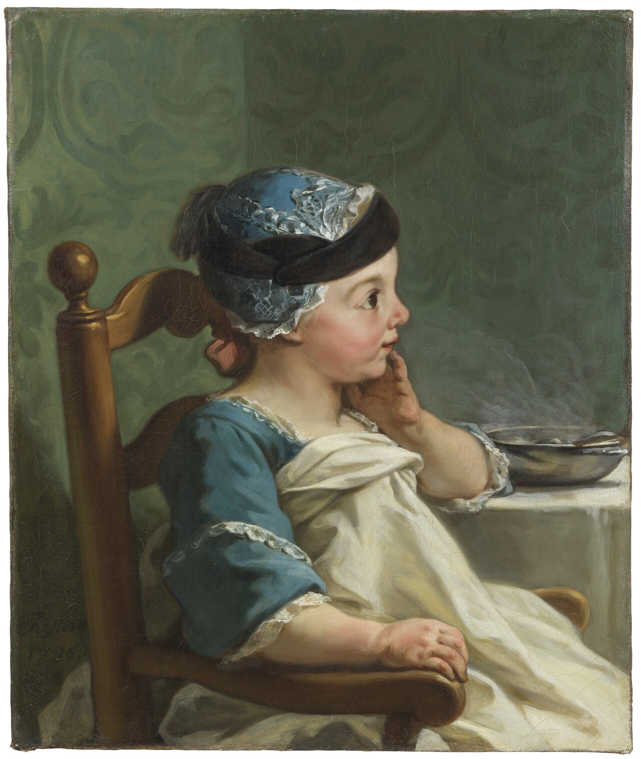 Boy in a Child's Chair by Jean Restout