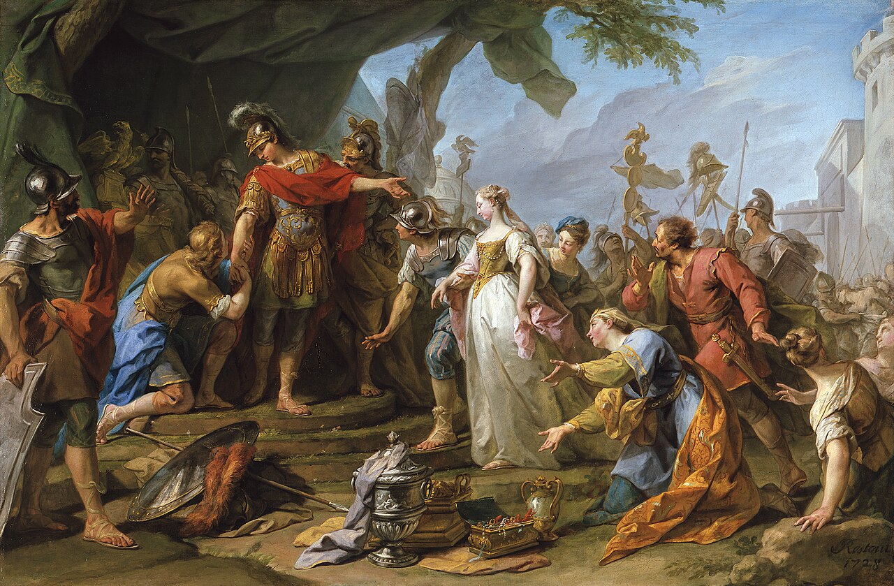 The Generosity of Scipio by Jean Restout
