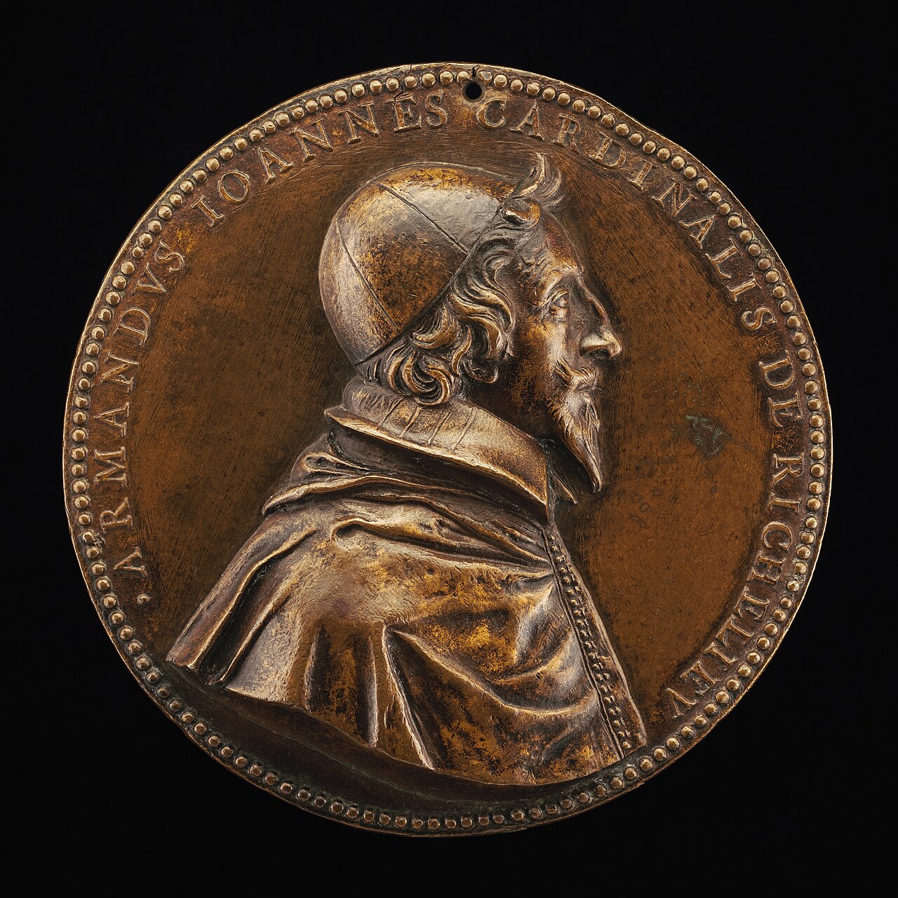 Armand-Jean du Plessis, 1585-1642, Cardinal de Richelieu 1622 by Jean Varin