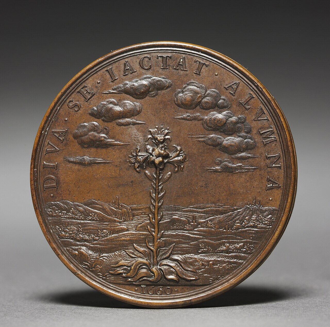 Medal of Anne of Austria (reverse) by Jean Varin