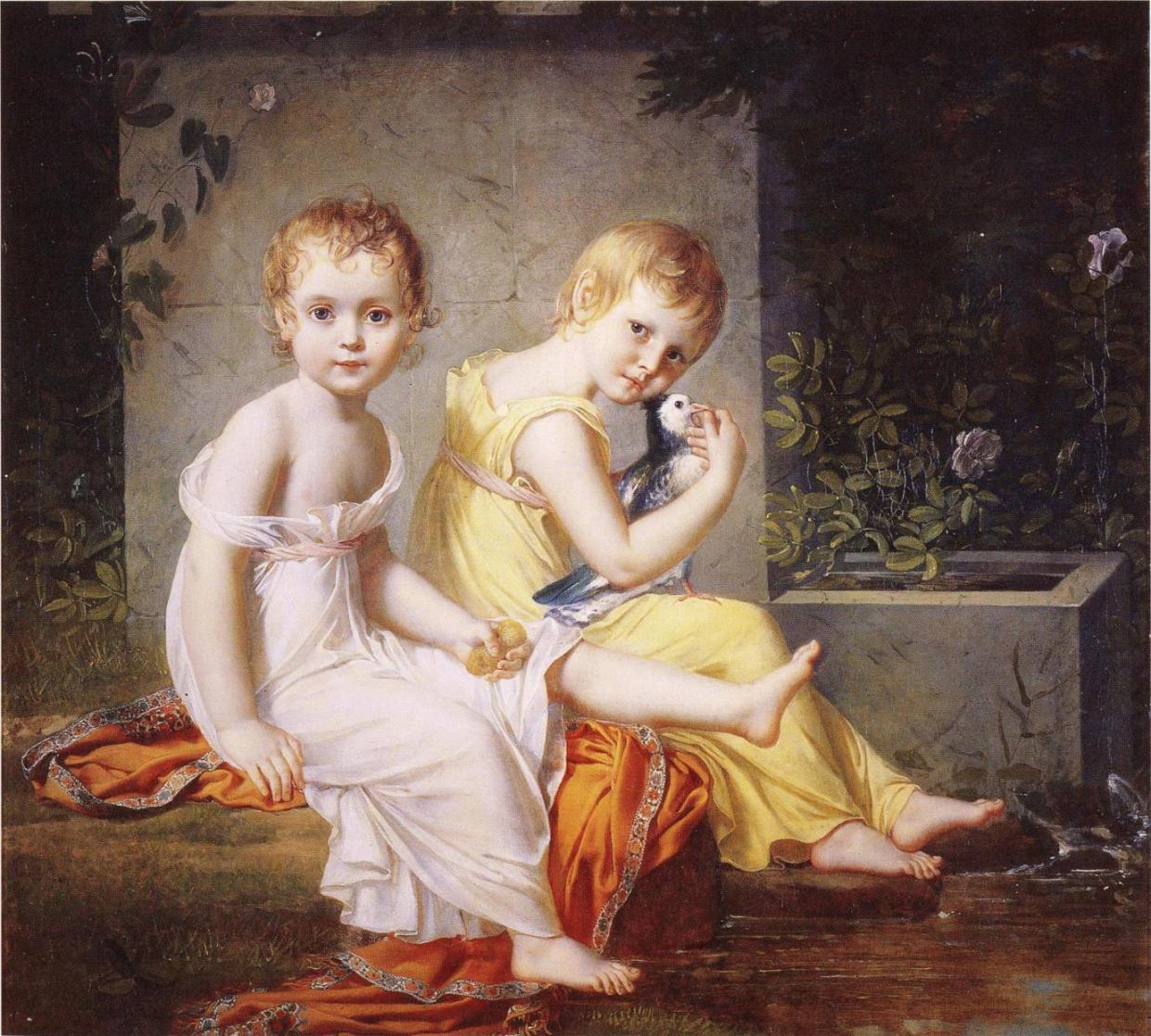 Gustava and Wilhelmina Armfelt by Jeanne-Élisabeth Chaudet