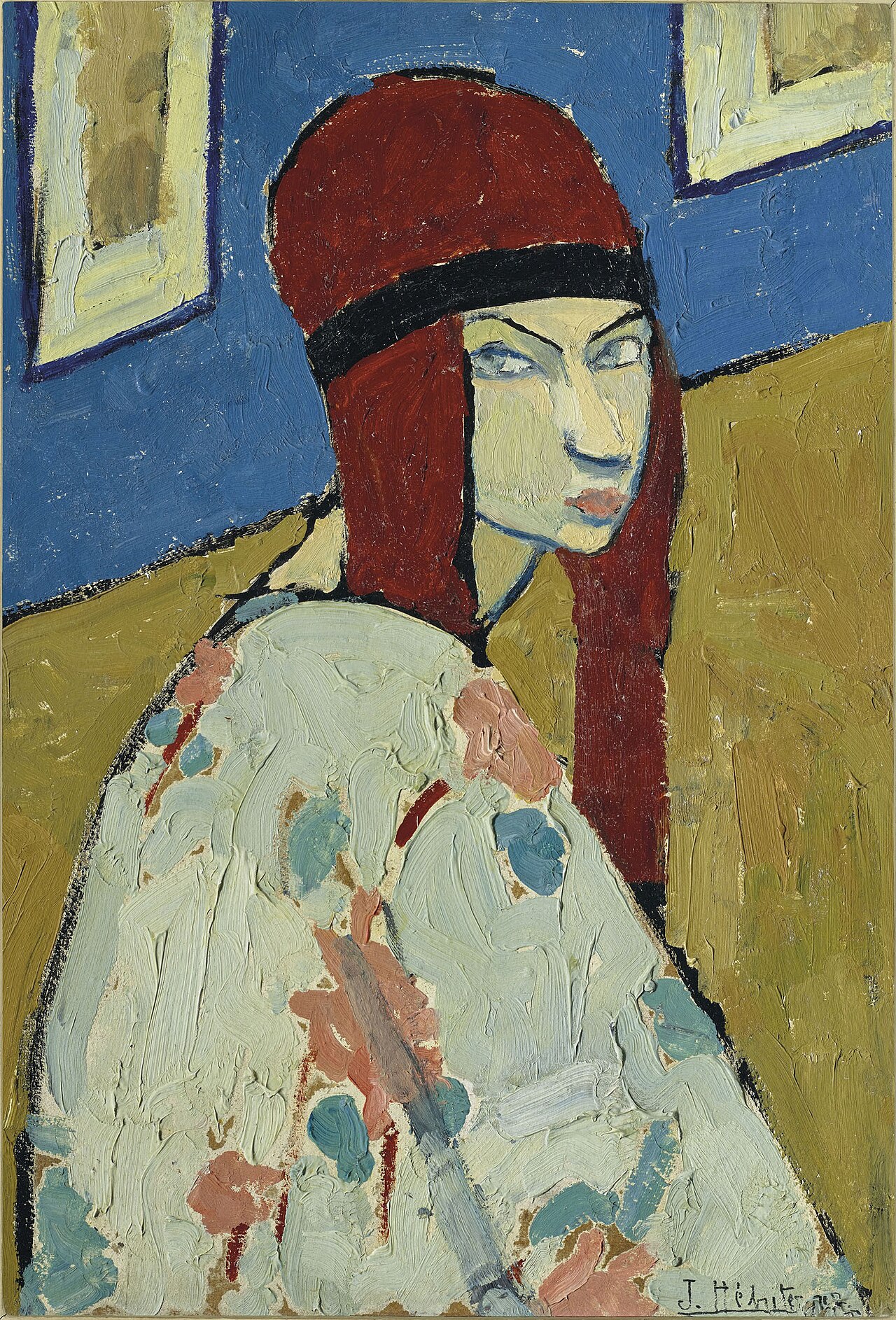 Selfportrait by Jeanne Hébuterne