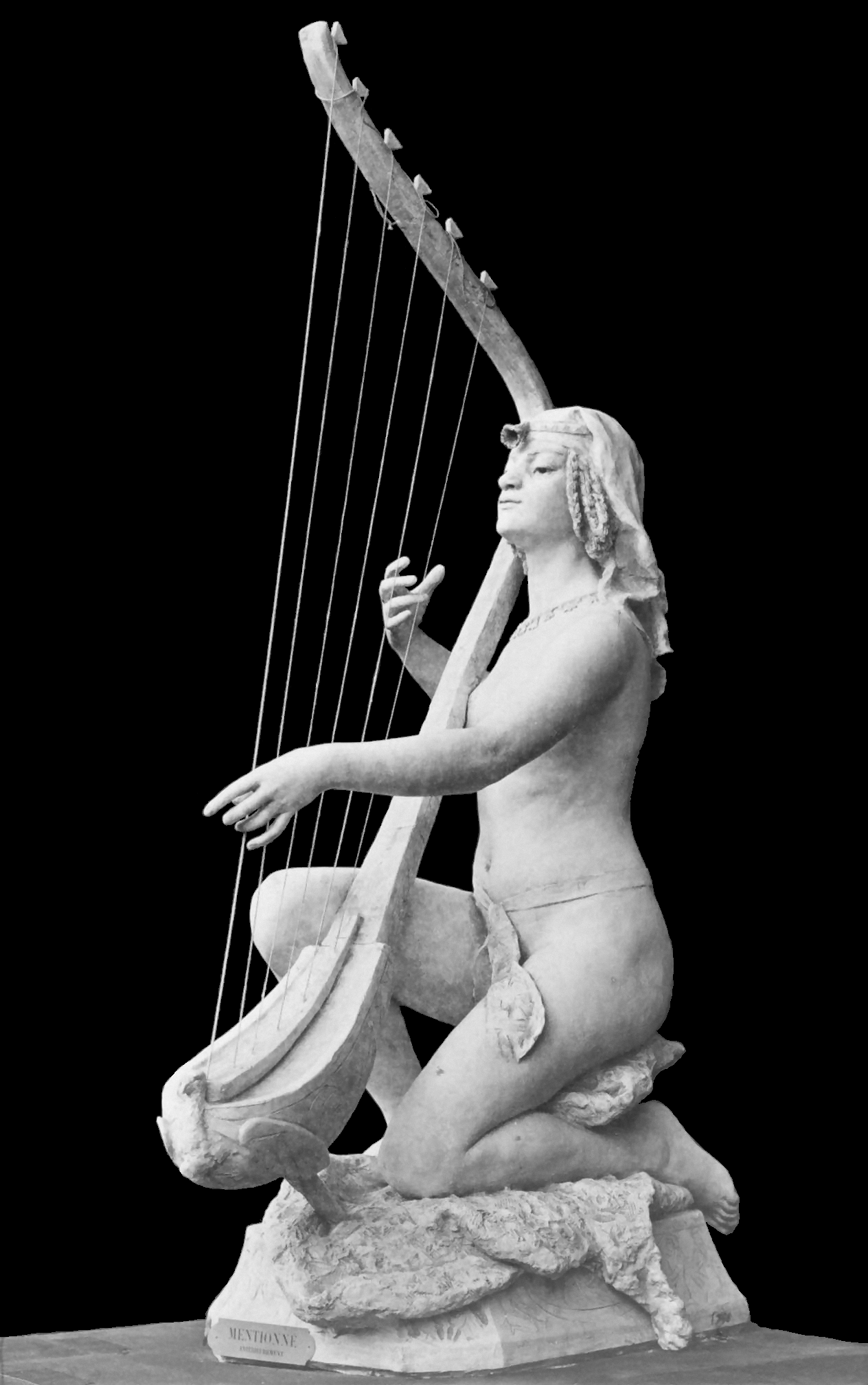 Egyptian Harpist by Jeanne Itasse