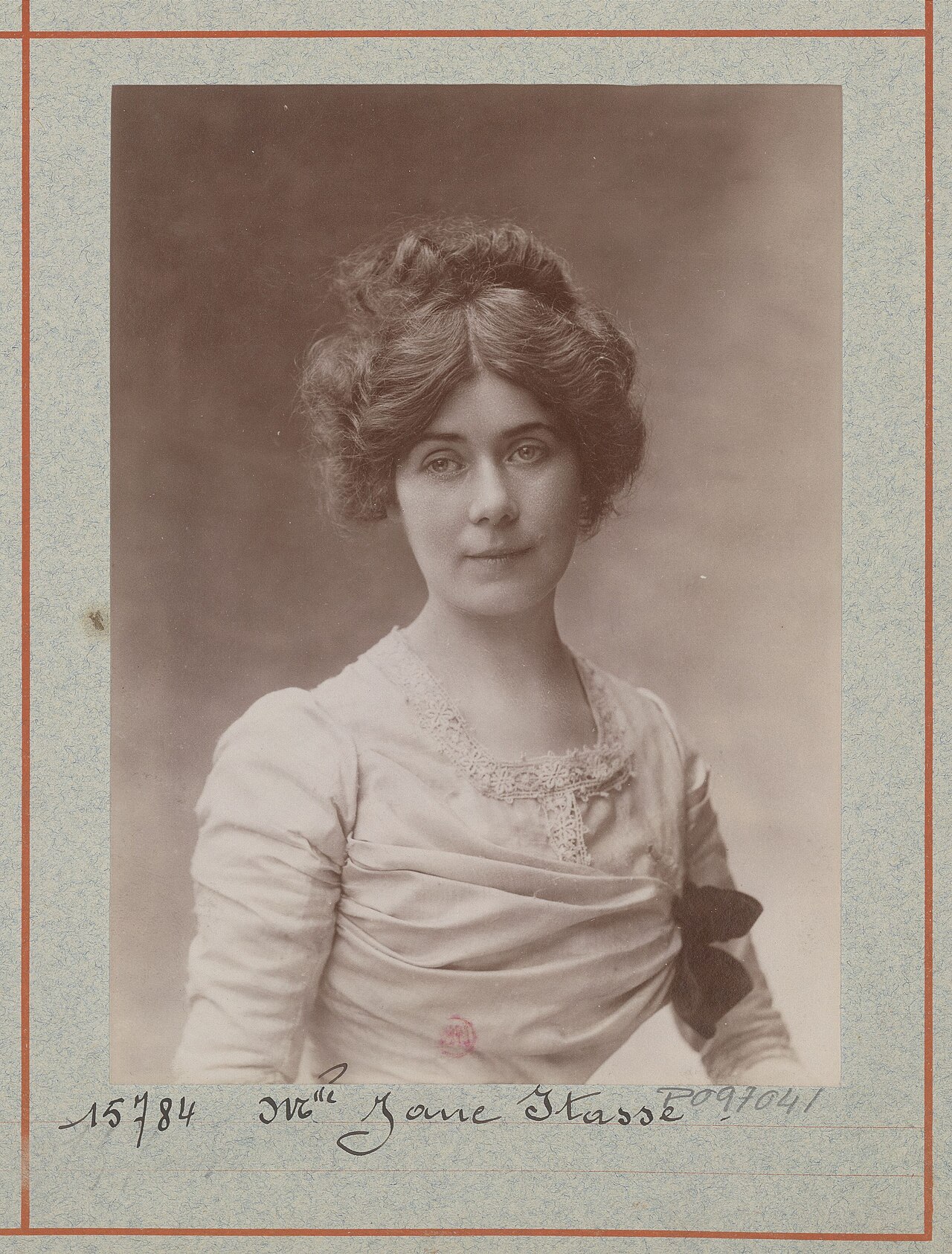 Portrait of Jeanne Itasse