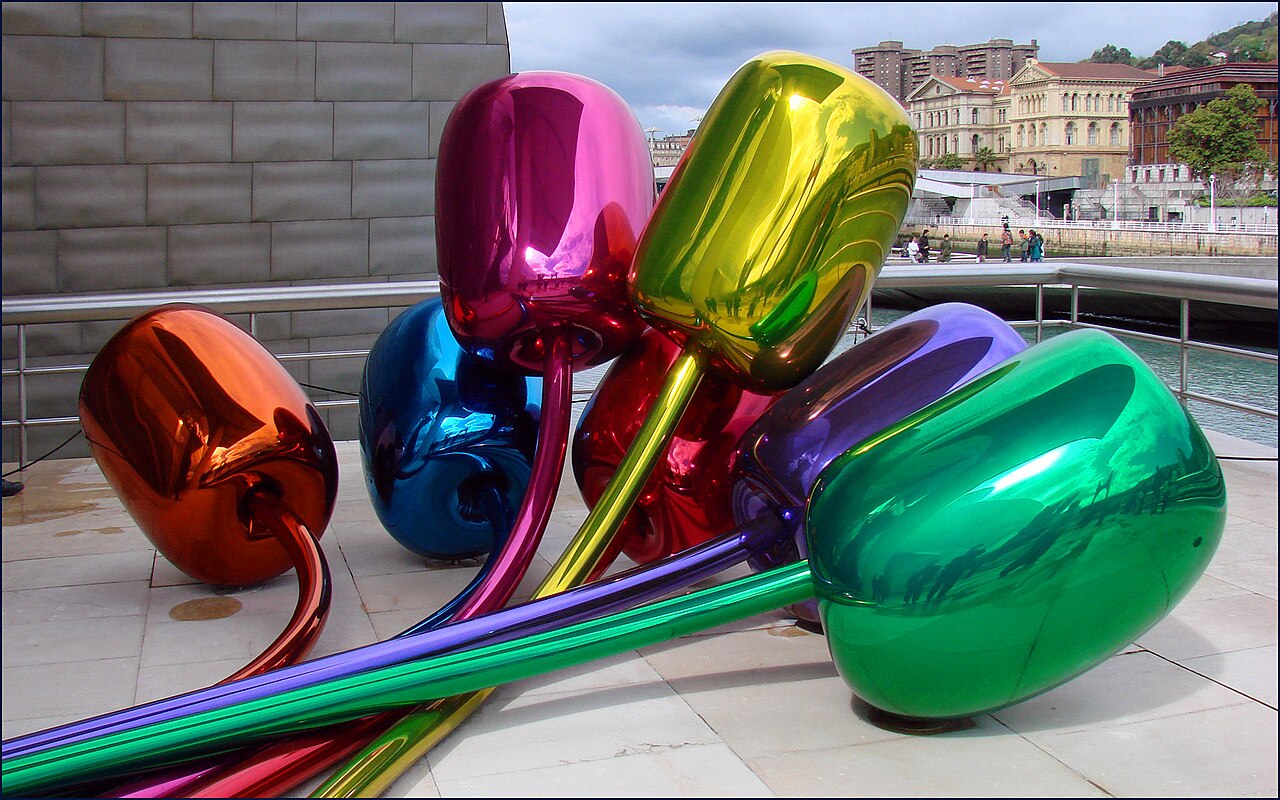 Tulips by Jeff Koons