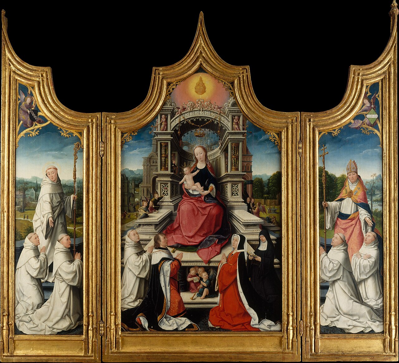 The Le Cellier Altarpiece by Jehan Bellegambe