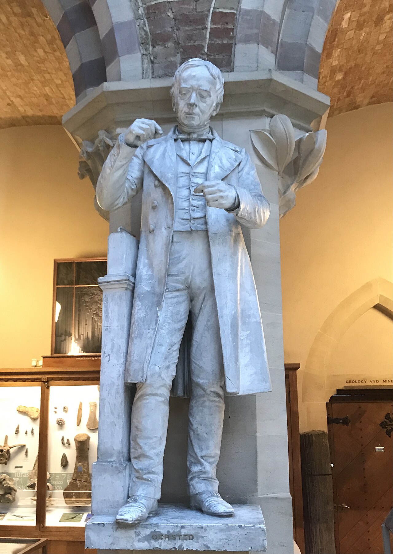 Statue of Hans Ørsted by Jens Adolf Jerichau