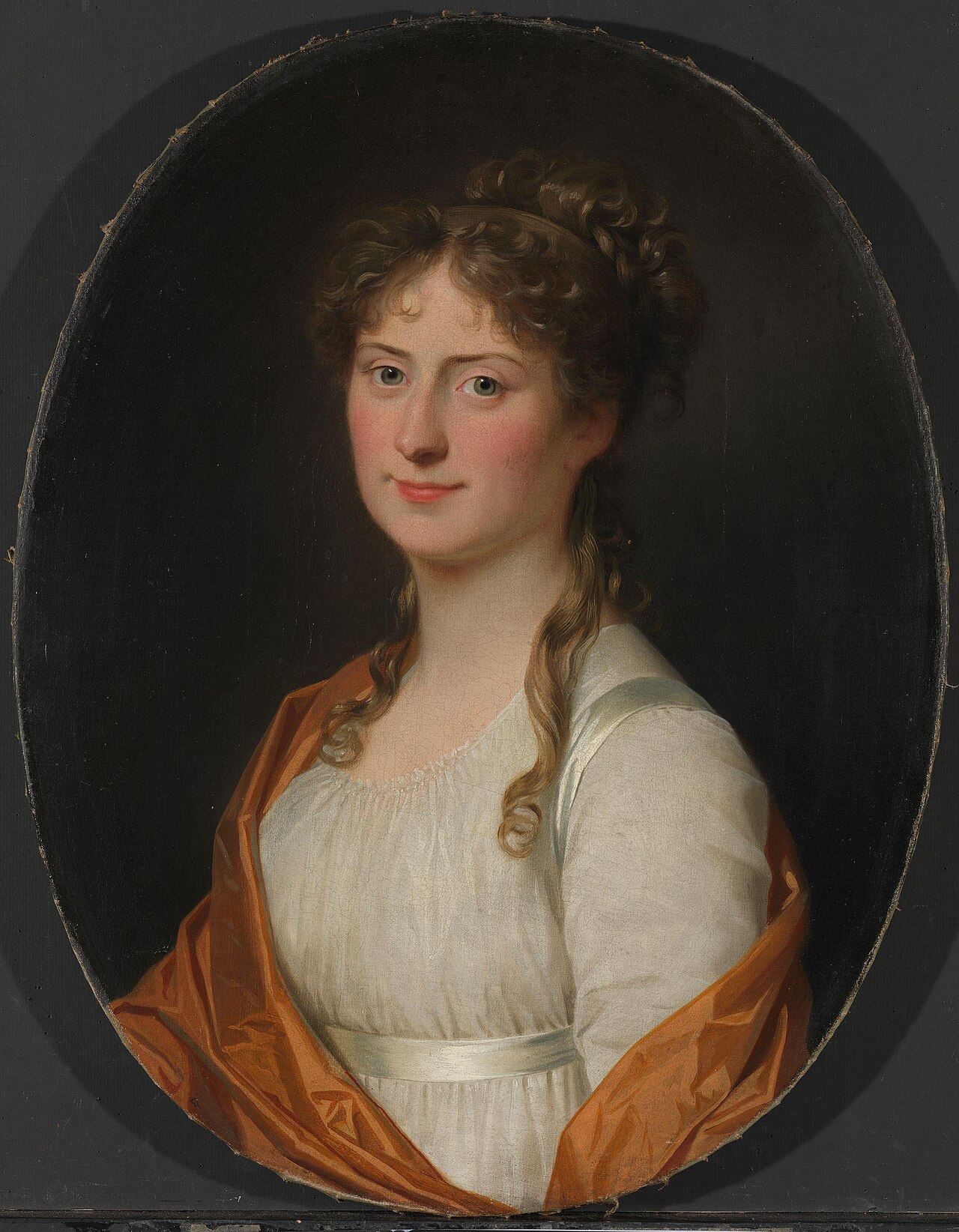 Fru Elisabeth Sophie Chrystie, f. Krefting by Jens Juel