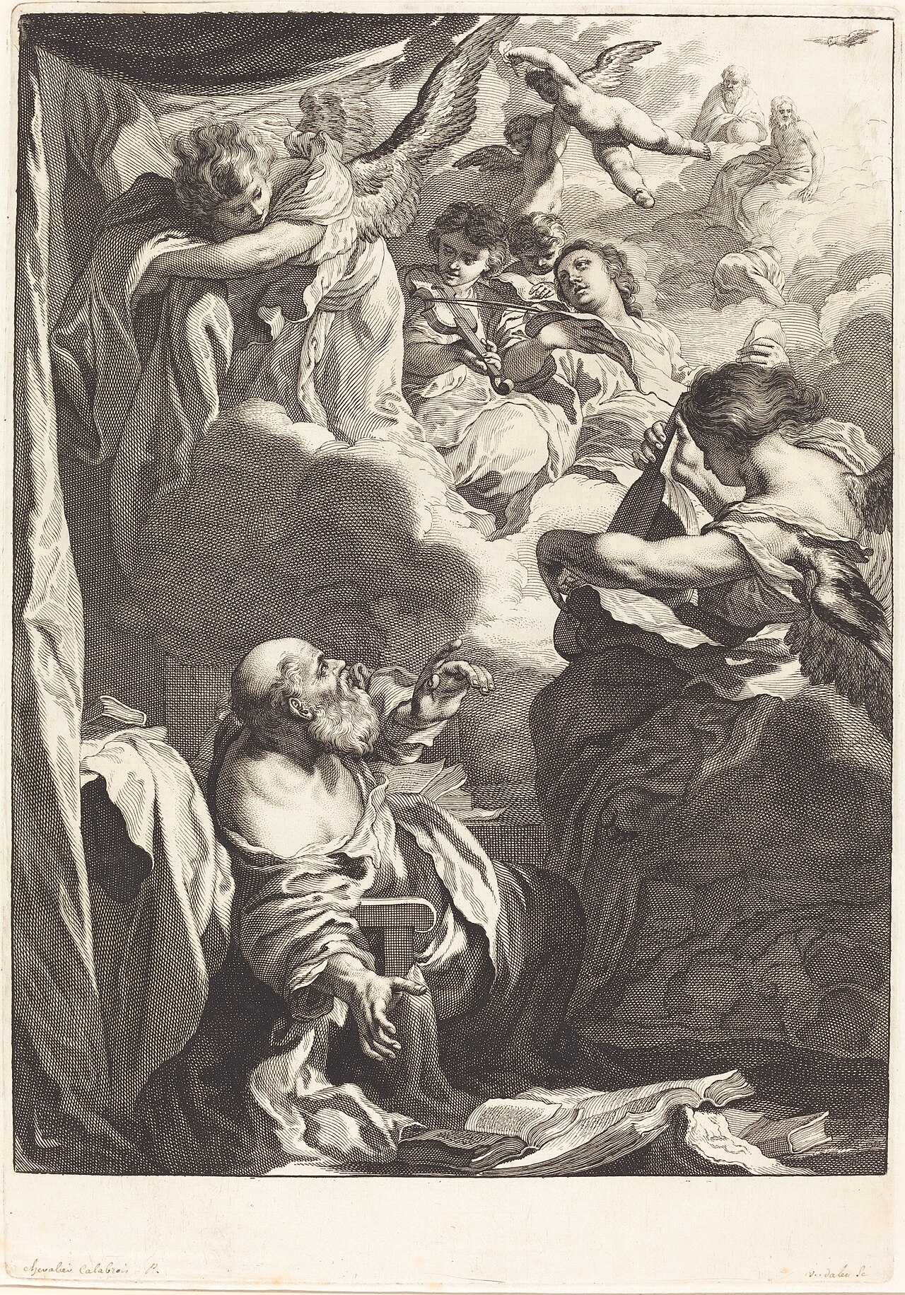 The Ecstasy of Saint Paul by Jeremias Falck