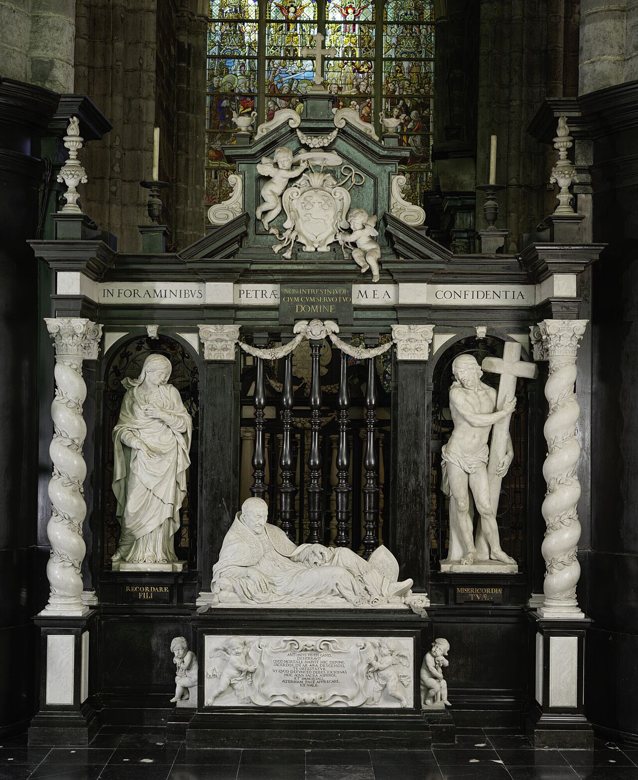 Tomb of Antonius Triest by Jerôme Duquesnoy the Younger